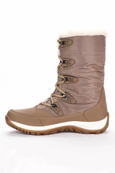 Lead Nwp Lace-Up Damen Schneestiefel Sand Schuhe