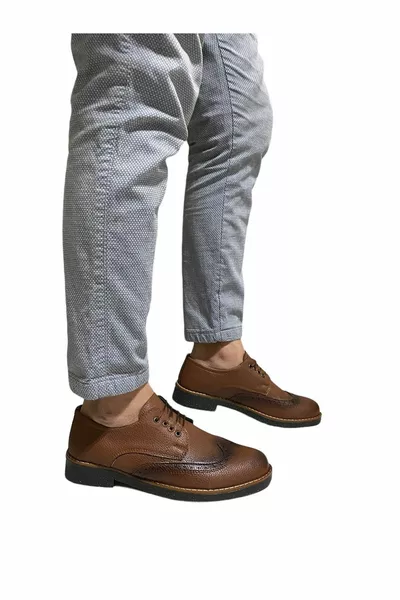 الرجال تان وحيد مخيط 4 مواسم عارضة عارضة أنيقة أحذية مزدوجة الوجه