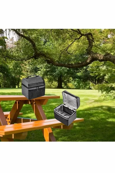  L Водоустойчив охладител Термос Къмпинг Пикник Изолирана термо чанта Фризер, която поддържа горещо и хладно