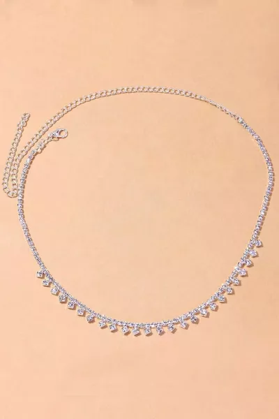 Women's Zircon Waterway Charm Necklace