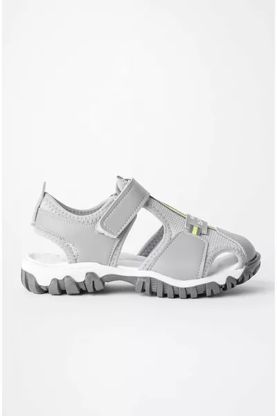 Titi garanti décontracté orthopédique légère semelle fermée avant velcro unisexe enfants sandales