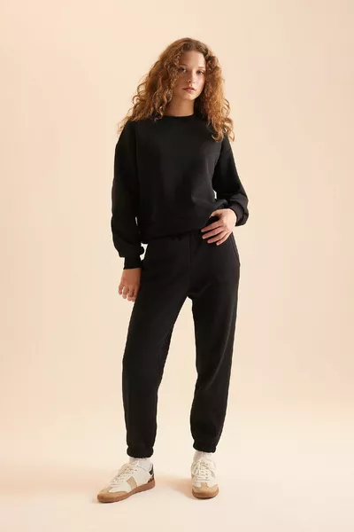 Coupe régulière Survêtement en molleton épais de base à coupe normale axns