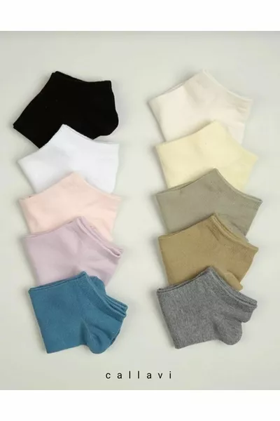 Colorful Booties Cotton  Pairs