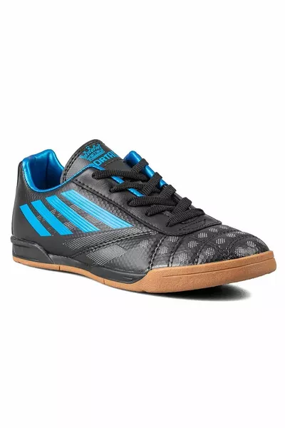 Футзал Салон-паркур Обувь Черно-синие Неймар-фтс (УЗКИЙ КАЛИБР)