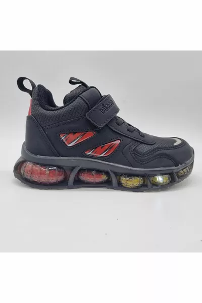 Sneaker a mezza gola con suola morbida flessibile ortopedica illuminata originale