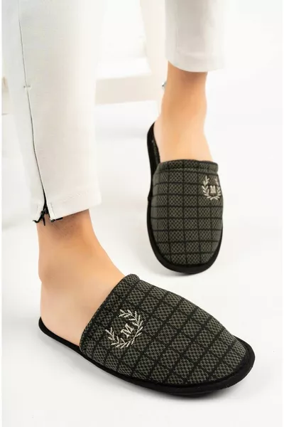 الرجال MTF الشتاء لينة ضيف المهر شرفة منزل النعال مع الإسفنج داخل