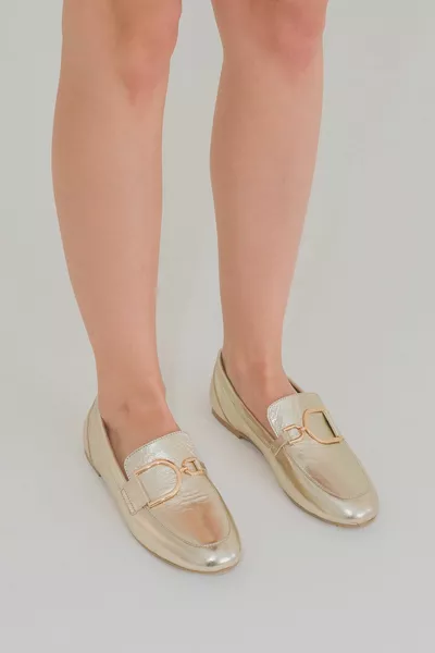 أنيتا نسائية جلدية باليه مسطحات دوري