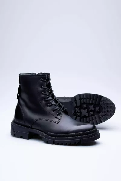 Цип Детайлна кожена връзки Военна пощенска