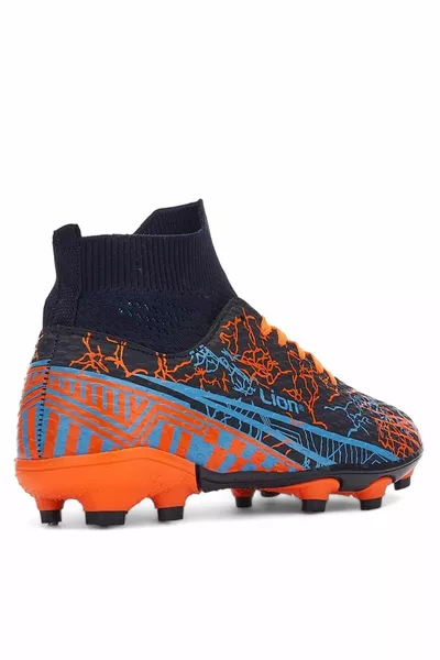 Heren Voetbalschoenen Turf Field Voetbalschoenen met sokken (DE MAL IS KLEIN, MAAT 1 KAN GROOT WORDEN GEKOCHT)