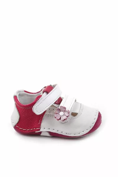  удобная ортопедическая подошва кожаная обувь для девочки первого шага