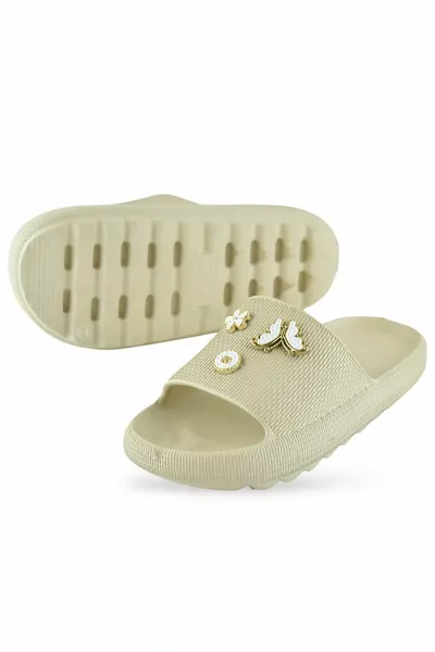  العظام وحيد عارضة النساء النعال الصنادل البحر بركة الشاطئ النعال