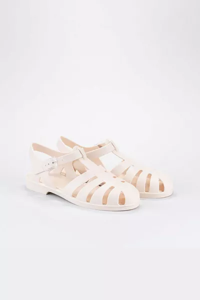 Босоножки Матовая слоновая кость