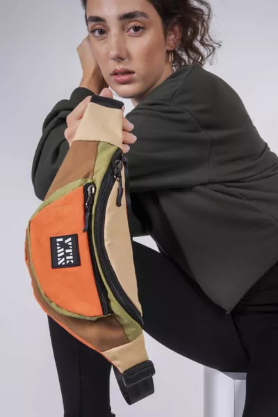 حقيبة كتف وخصر ملونة للجنسين