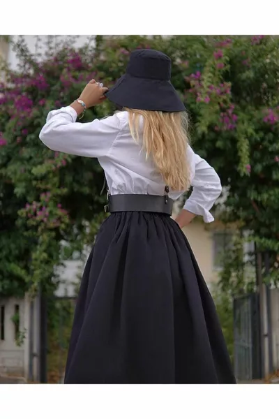 Black Belt with Strap