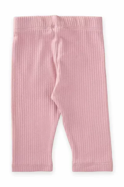 Leggings a costine 0-5 anni lilla