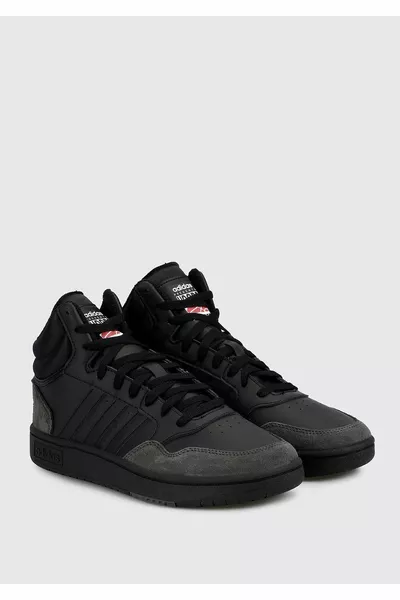 Hoops 3.0 Mid Cblack basketbalschoenen