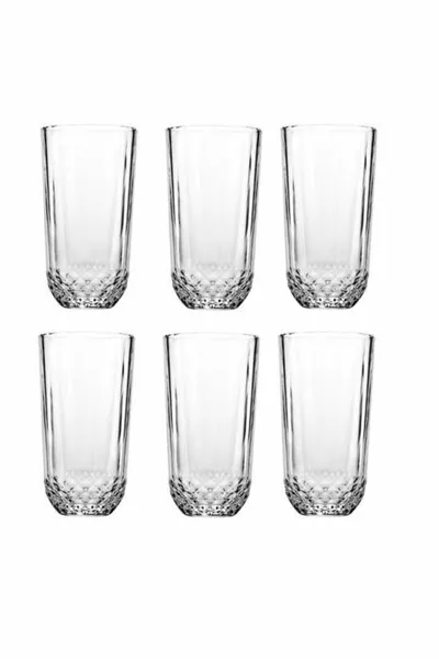  6 Pcs Diony Glass Water Glass - Soft Drink Glass