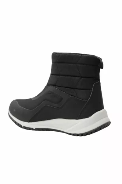 Horizente Women's Black Waterproof Zippered Snow Boots  -z