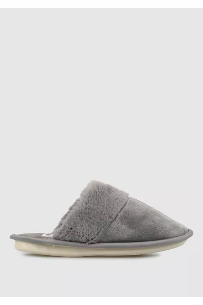 شبشب منزل نسائي رمادي