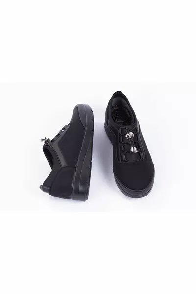 Donne Nero Ortopedico Madre Ballerine Scarpe Madre Scarpe Scarpe Casual Scarpe Classiche