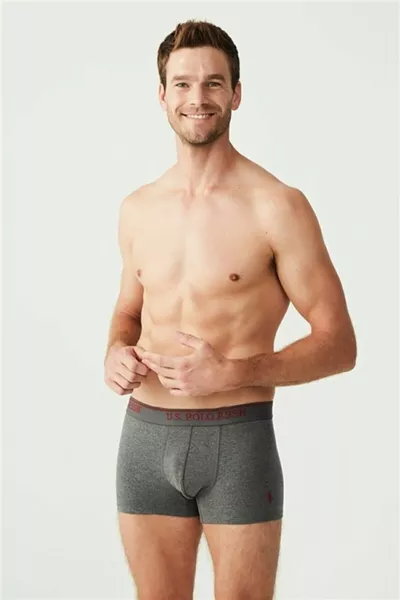 Men's 3-Pack Boxer Navy Blue+Black+Anthracite Boxer Us. 