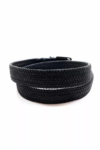 Tricot élastique Ceinture unisexe détaillée en cuir véritable unisexe