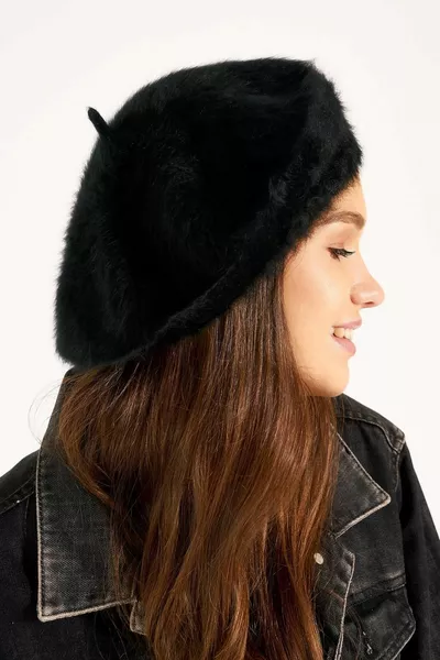  Wool Painter Black Beanie YL