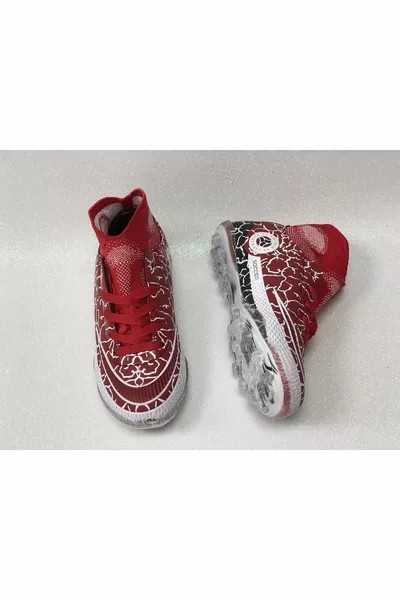 نموذج جديد للأطفال الكبار أحذية كرة القدم السجاد أحذية كرة القدم مع الجوارب الكاحل