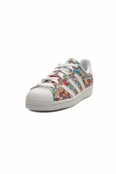 -K Baskets Femme adidas Superstar J Rouge