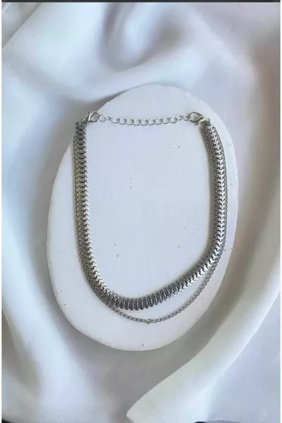 Catena per scarpe d'argento/cavigliera per scarpe