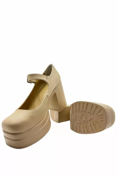 Adelin подошва с овальным носком и платформой повседневная обувь