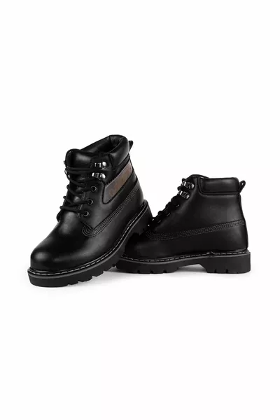 Jungen Wasserdichte Winter Unterfütterung Stiefel Schuhe 