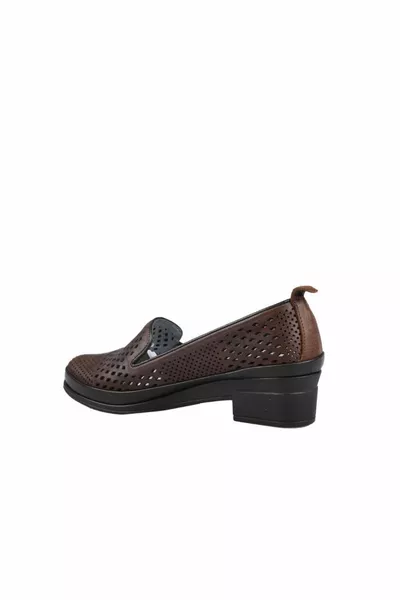  Cuir véritable orthopédique café femmes Casual Mom Chaussures
