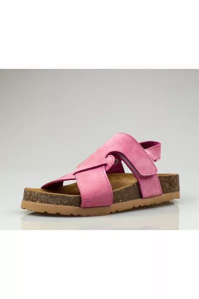 Ragazze Sandali In Vera Pelle, Ortopedico Velcro Sandali