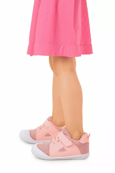 Karamazı Enfants Chiots Velcro Bébé Fille Premier Pas Panduf Chaussures