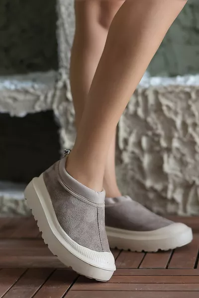 Wintersandalen mit Fellinnenseite