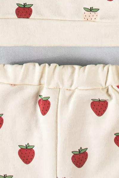 Bio-Stoff gemustert Unisex Baby 2er Set