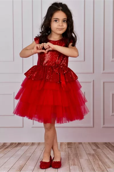 فساتين سهرة تول للبنات فساتين حفلات وأعياد ميلاد