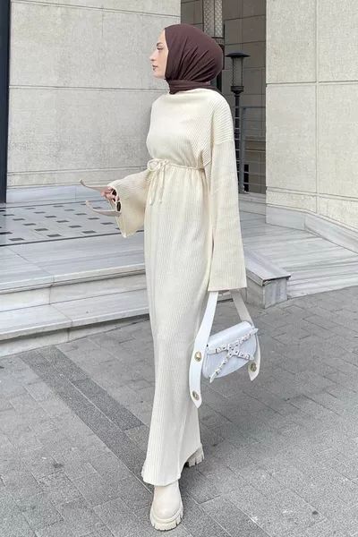 Bat Sleeve Knitwear Dress