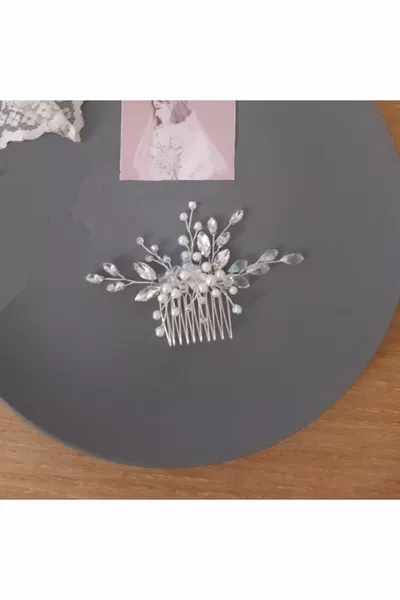 (ز) تاج الزفاف وملحق الشعر للكونتيسة