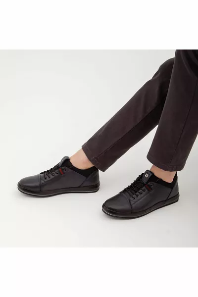 تامر تانكا حذاء كاجوال جلد طبيعي رجالي   Erk Ayk 