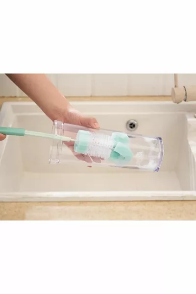 فاجون لايف فرشاة تنظيف زجاجات باسك ترمس قابلة للفتح مقاس 7 سم