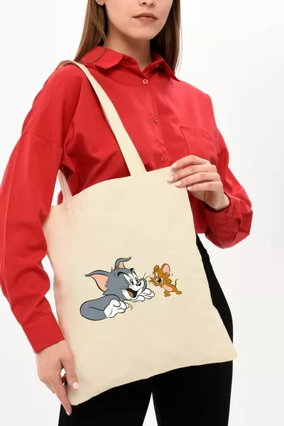 Tom et Jerry Sac fourre-tout imprimé