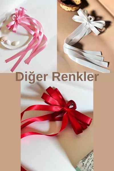 Modèle d’arc rouge cheville boucle queue