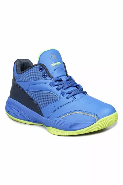 Royal Blue - Marineblaue Herren Basketball Sneakers
