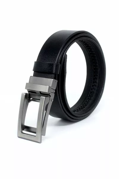 Manda Derisi Otomatik Tokalı Deliksiz Erkek Kemeri - Otomatik Kemer