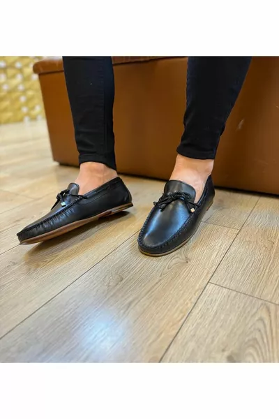 Chaussures décontractées en cuir véritable pour hommes