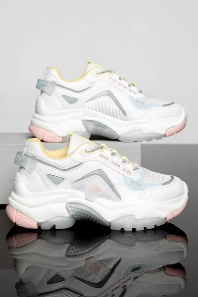 Ds Linda White Dames Sneakers