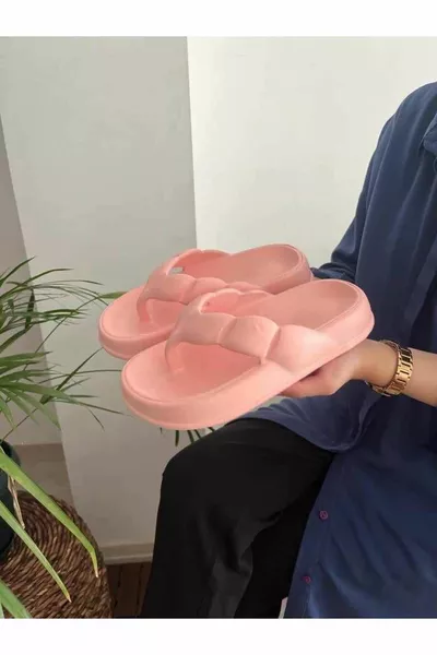 Unisex Flip Flops Ultra Light Soft Thick Sole Non Slip Beach Pool Garden Sea Slippers