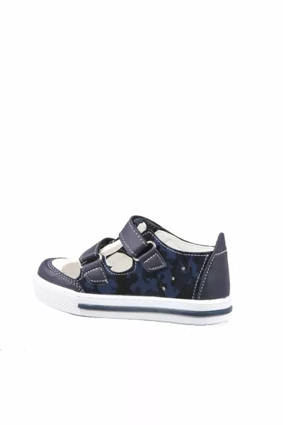  Navy Blue White Kids Sandals